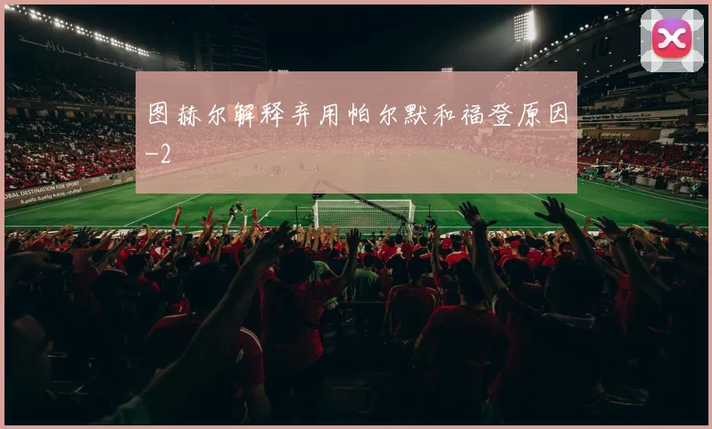 图赫尔解释弃用帕尔默和福登原因